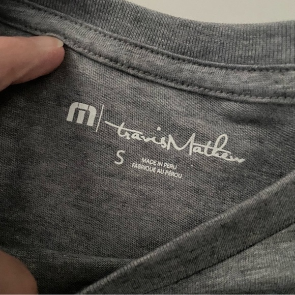 New Travis Mathew Coal Walk Graphic Tee Shirt Size Small - Picture 4 of 6